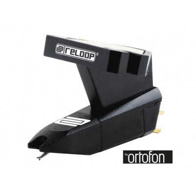 RELOOP OM Black (Ortofon) Професійний картридж з голкою для монтажу на тримач