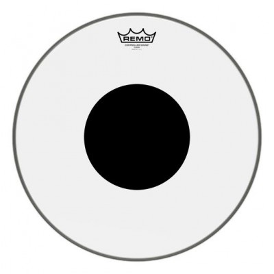 REMO CS-0312-10 Controlled Sound Clear Top Black Dot Пластик 12"