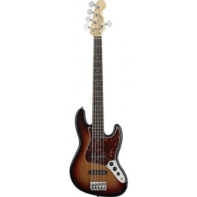 FENDER American JAZZ Bass V 3sb Бас-гитара