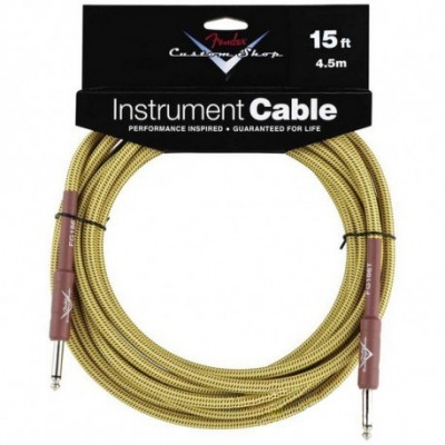 FENDER CUSTOM SHOP CABLE 15 TWEED Инструментальный кабель