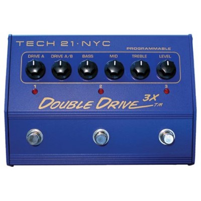 Tech 21 Double Drive 3x Педаль дисторшн