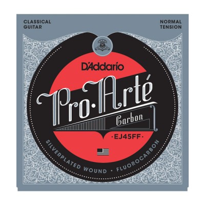 D'Addario EJ45 FF PRO-ARTE CARBON NORMAL Струны для классической гитары