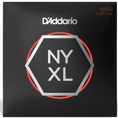 D'Addario NYXL 1052 LIGHT TOP / HEAVY BOTTOM (10-52) Струны для электрогитары